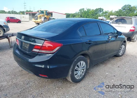 2014 Honda Civic Lx из США, поврежденный, VIN 19XFB2F57EE050900